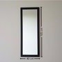 Hanah Home Espejo A203 Marco Laminado Negro 40x105 cm